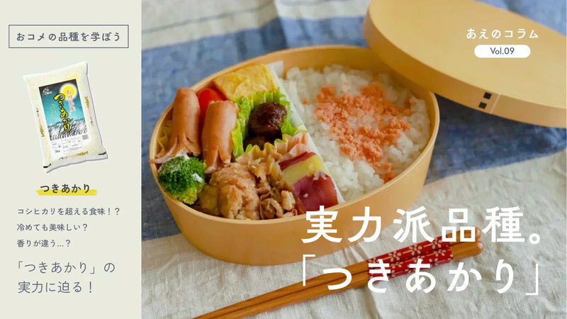 【おコメの品種を学ぼう】極良食味！？ 実力派の「つきあかり」をご紹介。