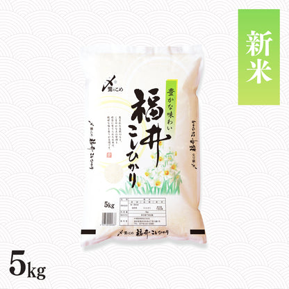 【新米】令和8年産 福井県産こしひかり 5kg