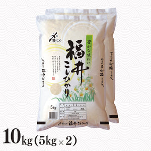 福井県産こしひかり 10kg